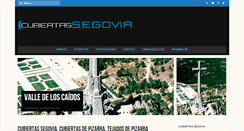 Desktop Screenshot of cubiertassegovia.com
