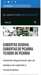 Mobile Screenshot of cubiertassegovia.com